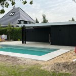 Poolhouse en zwembad 4x10 meter Hardenberg_FineYard Buitenleven