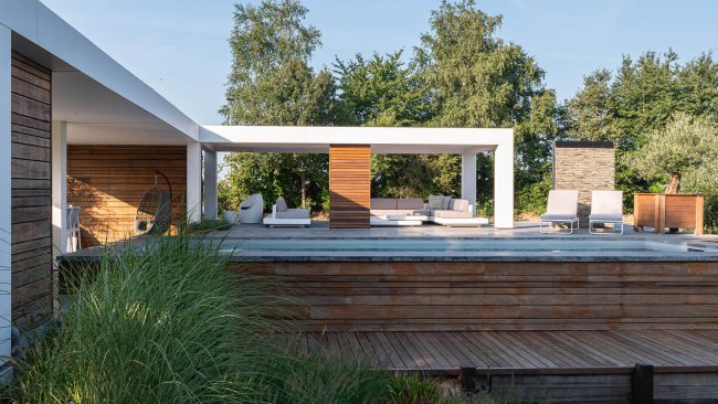 luxe Poolhouse en zwembad Lemelerveld_FineYard Buitenleven